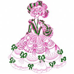 Girls Embroidery Design 11